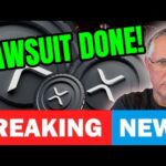 RIPPLE XRP vs SEC LAWSUIT OFFICIALLY SETTLED! IT'S OVER XRP HOLDERS!