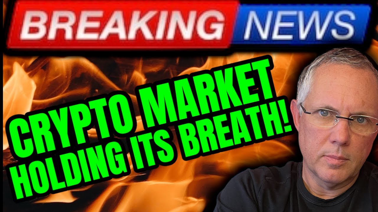 THE CRYPTO MARKET IS HOLDING ITS BREATH! CRYPTO NEWS!