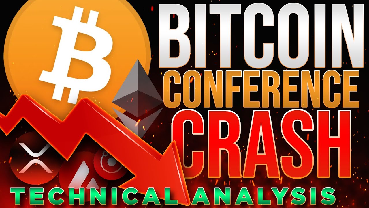 Bitcoin Conference Crashes Crypto📉Technical Analysis w/ ‪@investingbroz‬