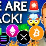 Crypto Bull Run! Bitcoin, XRP, Ethereum, Solana, Memecoin Analysis!