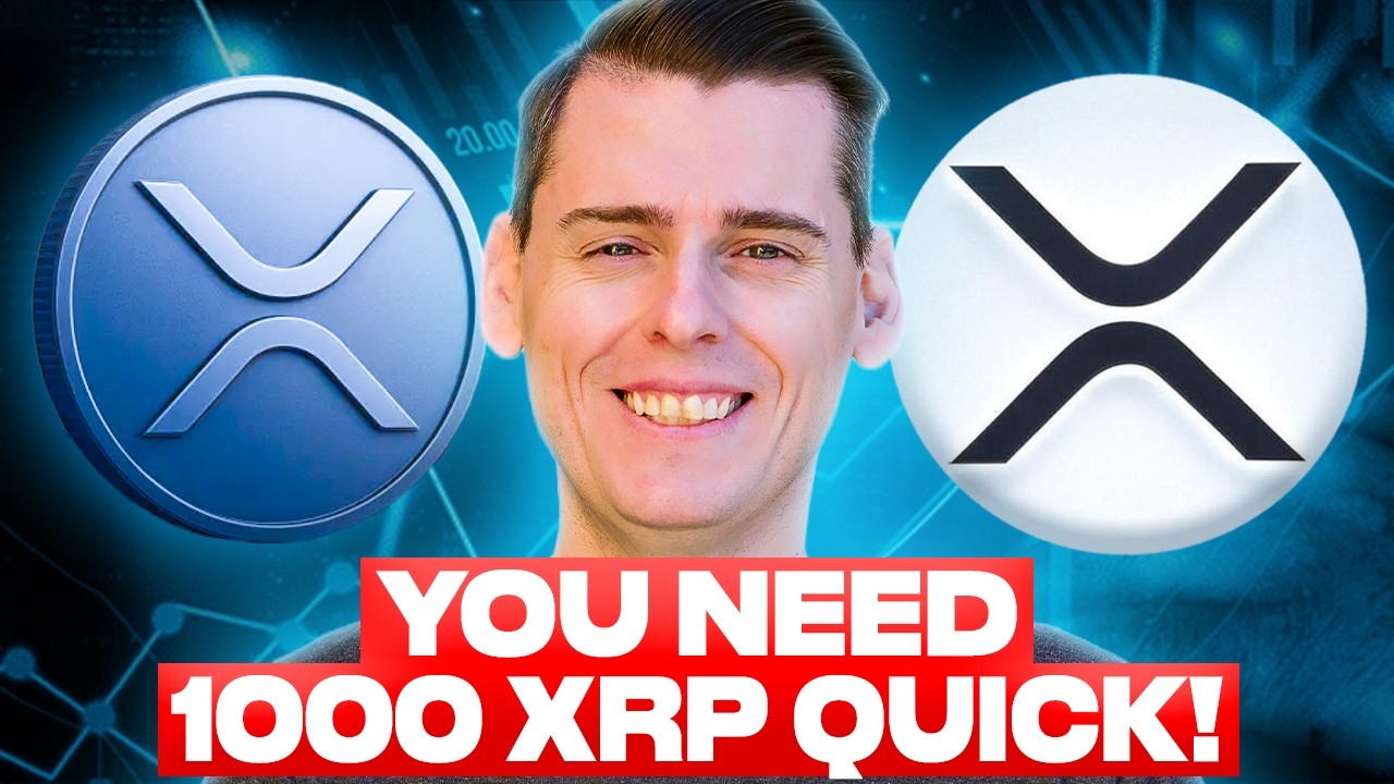 YOU NEED 1000 XRP QUICK! (It Will Change Your Life)