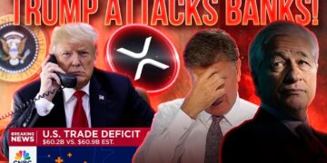 Trump Unleashes on Banks!🔥CNBC Call Crashes Market📉